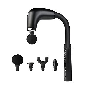 MASSAGEADOR MUSCULAR PORTÁTIL 4 EM 1 C/ 6 VELOCIDADES