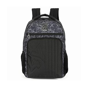 MOCHILA ESCOLAR JUVENIL UP4YOU CINZA