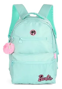 MOCHILA ESCOLAR JUVENIL BARBIE AZUL TURQUESA