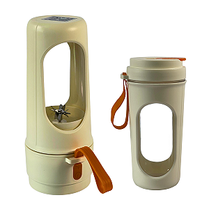 LIQUIDIFICADOR PORTATIL ELÉTRICO USB 2 EM 1 DE 450ML