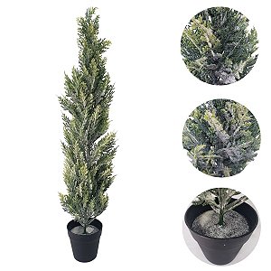 Árvore Natalina Verde com Vaso 94 cm