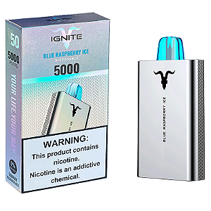Ignite 5000 Puffs Blue Raspberry Ice (V50)