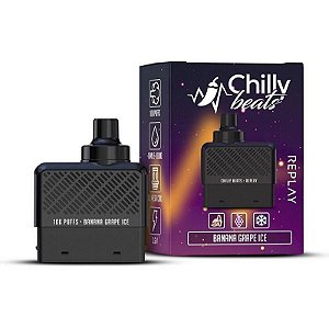 Chilly Beats Refil 10K Banana Grape Ice