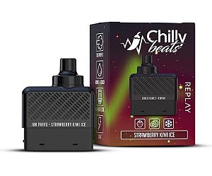 Chilly Beats Refil 10K Strawberry Kiwi Ice