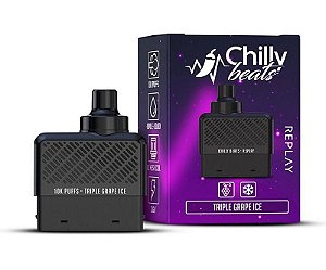 Chilly Beats Refil 10K Triple Grape Ice