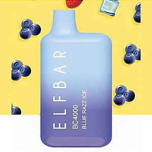 Elfbar BC4000 puffs Blue Razz Ice