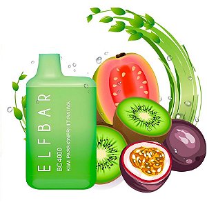 Elfbar BC4000 puffs Kiwi Passion Fruit Guava