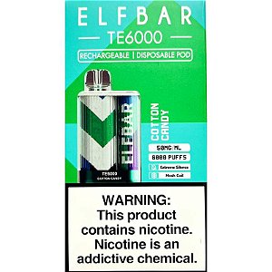 Elfbar TE6000 Puffs Cotton Candy