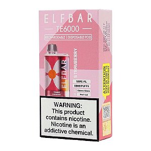 Elfbar TE6000 Puffs Strawberry