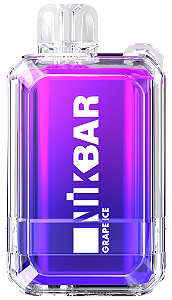 Nikbar 12000 Puffs Grape Ice