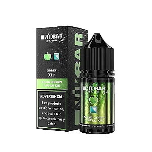 Salt Nikbar Sour Green Apple Ice 30ml 20mg