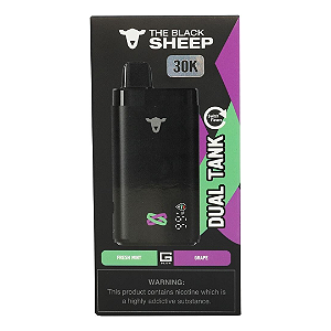 Black Sheep 30K - Fresh Mint + Grape - 30.000 Puffs