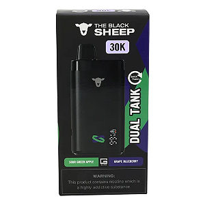 Black Sheep 30K - Menthol + Watermelon Green Apple - 30.000 Puffs