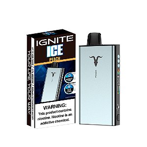 Ignite 40.000 Puffs - Peach Ice - (V400 Ice - Prata)