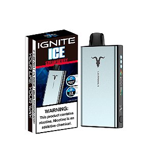 Ignite 40.000 Puffs - Strawberry Ice - (V400 Ice - Prata)