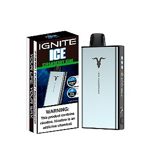 Ignite 40.000 Puffs - Strawberry Kiwi - (V400 Ice - Prata)