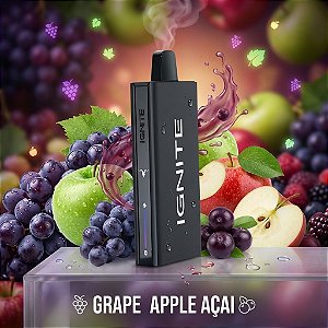 Ignite 5.500 Puffs Grape Apple Açai (V55 Slim)