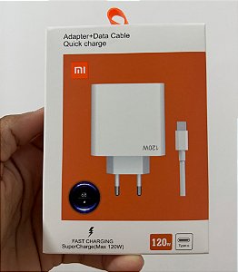 CARREGADOR 120W XIAOMI TIPO-C