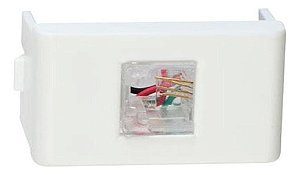 Modulo Telefone Rj11 2 Fios Lunare Schneider Prm47201 Branco