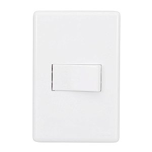 Conjunto 1 Interruptor Bipolar Simples 10A 250V Stella Steck
