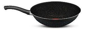 Frigideira Wok Antiaderente 28cm Smart Wr28 Cor Preto Rochedo