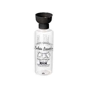 Porta Sabão Líquido Com Dosador 970 ml Plasútil