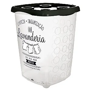 Cesto para Roupas 38L Plasútil