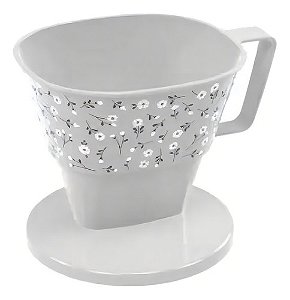 Suporte Filtro Coador Café Decorado Plástico Plasútil