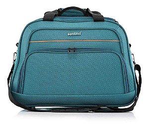 Sacola De Viagem Bolsa Minsque Cor Azul-turquesa Santino