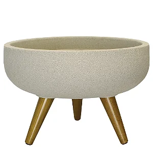 Bacia Redonda Decore 45 Cimento Japi