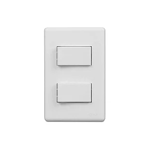 Conjunto 1 Interruptor Simples 1 Paralelo 10a Stella Steck