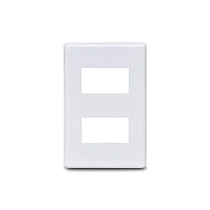 Placa 4x2 Stella 2 Módulos Separados Steck