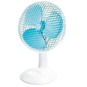 Ventilador De Mesa E Parede Personal Fan Branco E Azul Diâmetro 18cm 127v Fame