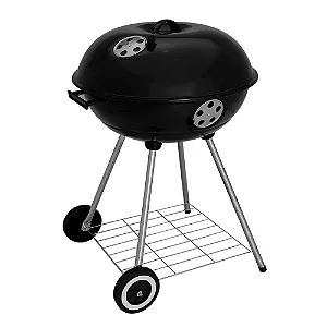 Churrasqueira Esmaltada A Bafo Itaparica 58cm - Mor