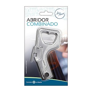 Abridor Combinado Na Cartela Art House