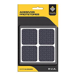 Adesivo Protetor Eva Quadrado 4pçs House Tools