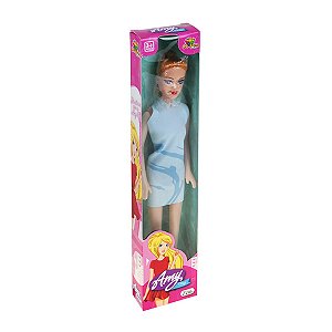 Boneca Amy Pop Brinquedo Vestidos Estilo Fashion ATEF