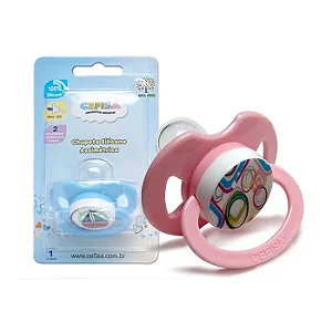 Chupeta C/Bico Orto Silicone ATEF