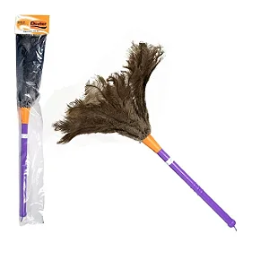 Espanador De Po 45cm Pena De Avestruz ATEF