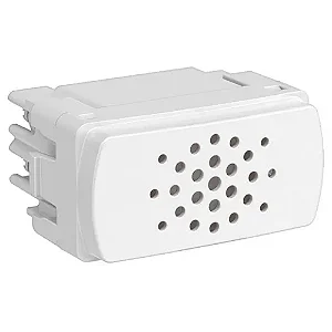 Campainha Cigarra 127v Miluz 1modulo Branco Schneider