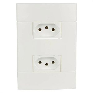 Conjunto Com Módulo 2 Tomada 2 P+t 10a 250v Lunare Schneider