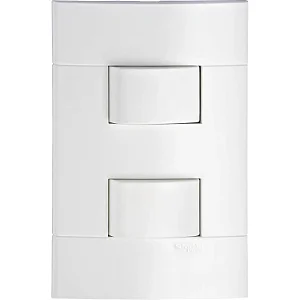 Conjunto Interruptor Simples + Interruptor Paralelo Lunare Cor Branco Corrente Nominal 10 A Voltagem Nominal 250v Schnei