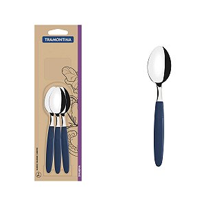 Conjunto de Colheres para Chá Ipanema com Lâminas em Aço Inox Tramontina