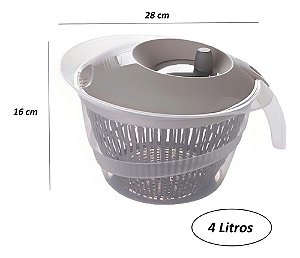 Secador De Salada 4 L Plasutil