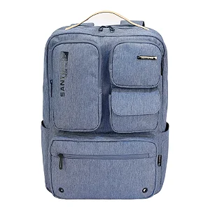 Mochila Notebook Pop Organizer by Santino Poliester Azul