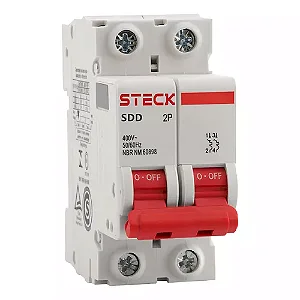 Chave Térmica Bipolar 2x20 3ka Curva C 20amp Steck