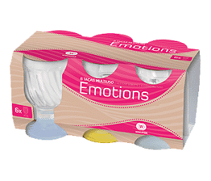 Conjunto de Taças Multiuso 6 Peças Weathon