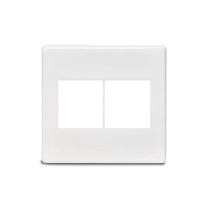 Placa 4x4 Stella 2+2 Módulos Centrais 869019 Steck