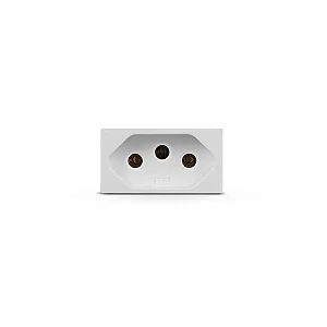 Módulo De Tomada De Energia 20a Branco Stella Steck