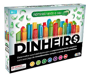 Jogo Tabuleiro Administrando O Seu Dinheiro Pais & Filhos
